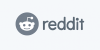 Grayscale Reddit Logo